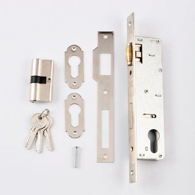 Door Lock Cylinder Profile Mortise Lock Body Set With Key